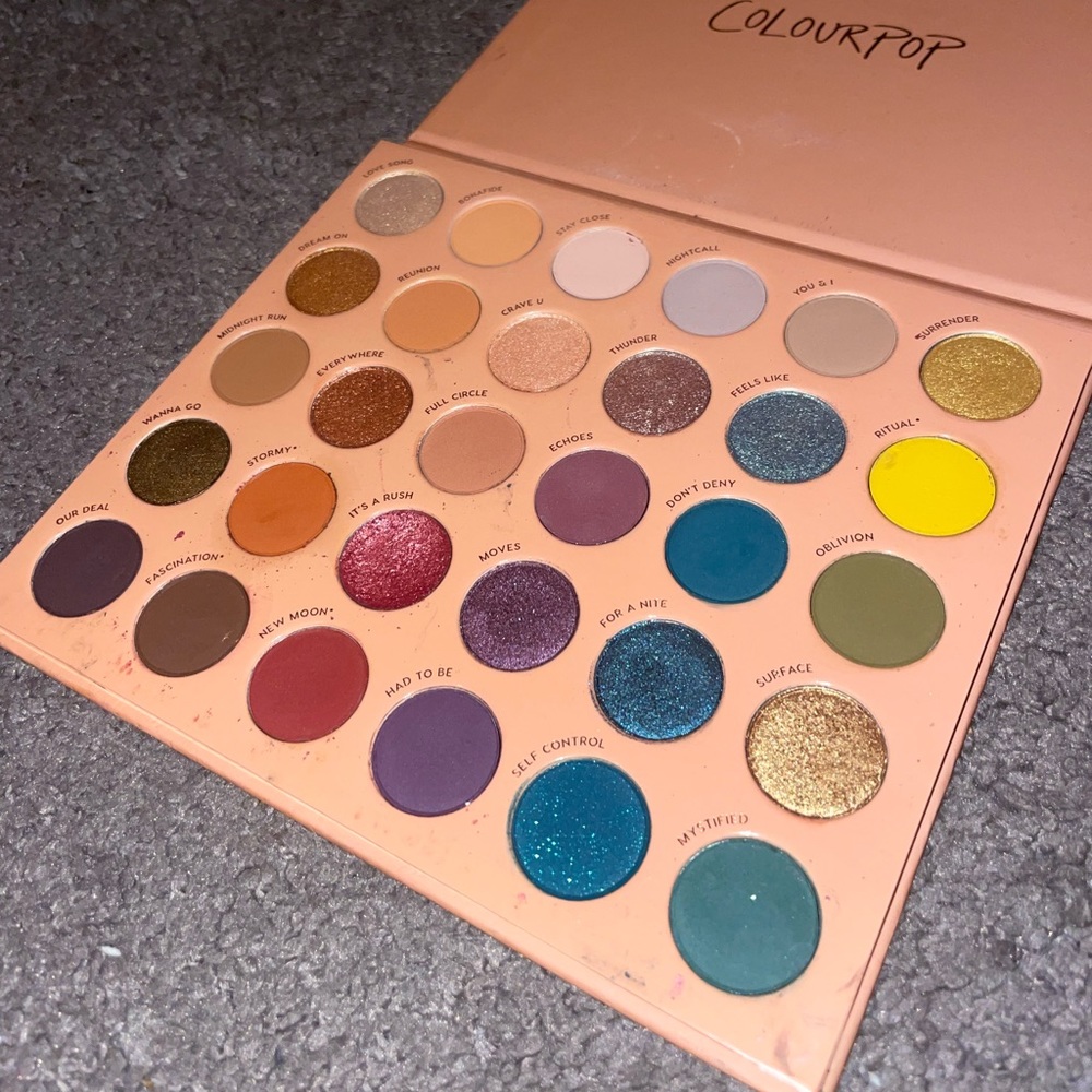 COLOURPOP ITS A MOOD PALETTE (no glitter)